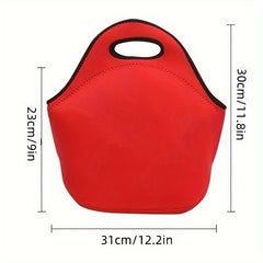 Neoprene Lunch Tote Bag Insulated Durable Soft Work School Picnics