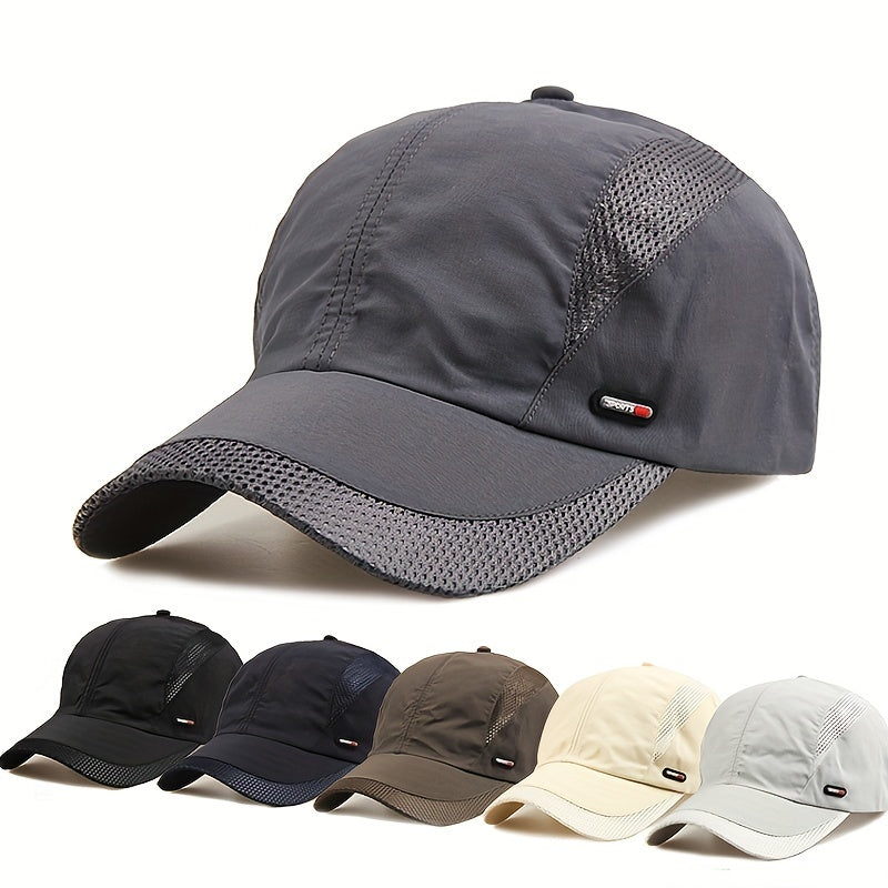 Casual Baseball Cap Quick Dry Sun Hat Adjustable Dad Hats