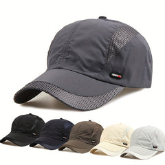 Casual Baseball Cap Quick Dry Sun Hat Adjustable Dad Hats