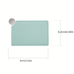 Mini Stainless Steel Makeup Pocket Mirror Portable Vanity Mirror