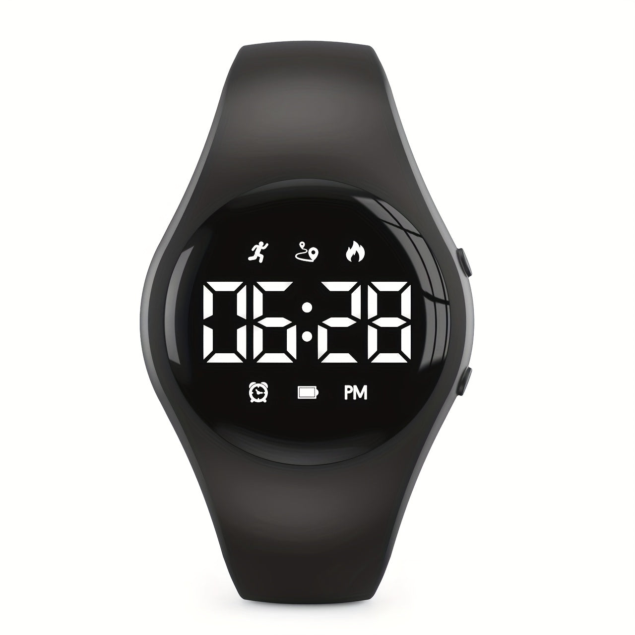 Outdoor Sport Kids LED Digital Watch with Step Counter Calories Distance Tracker