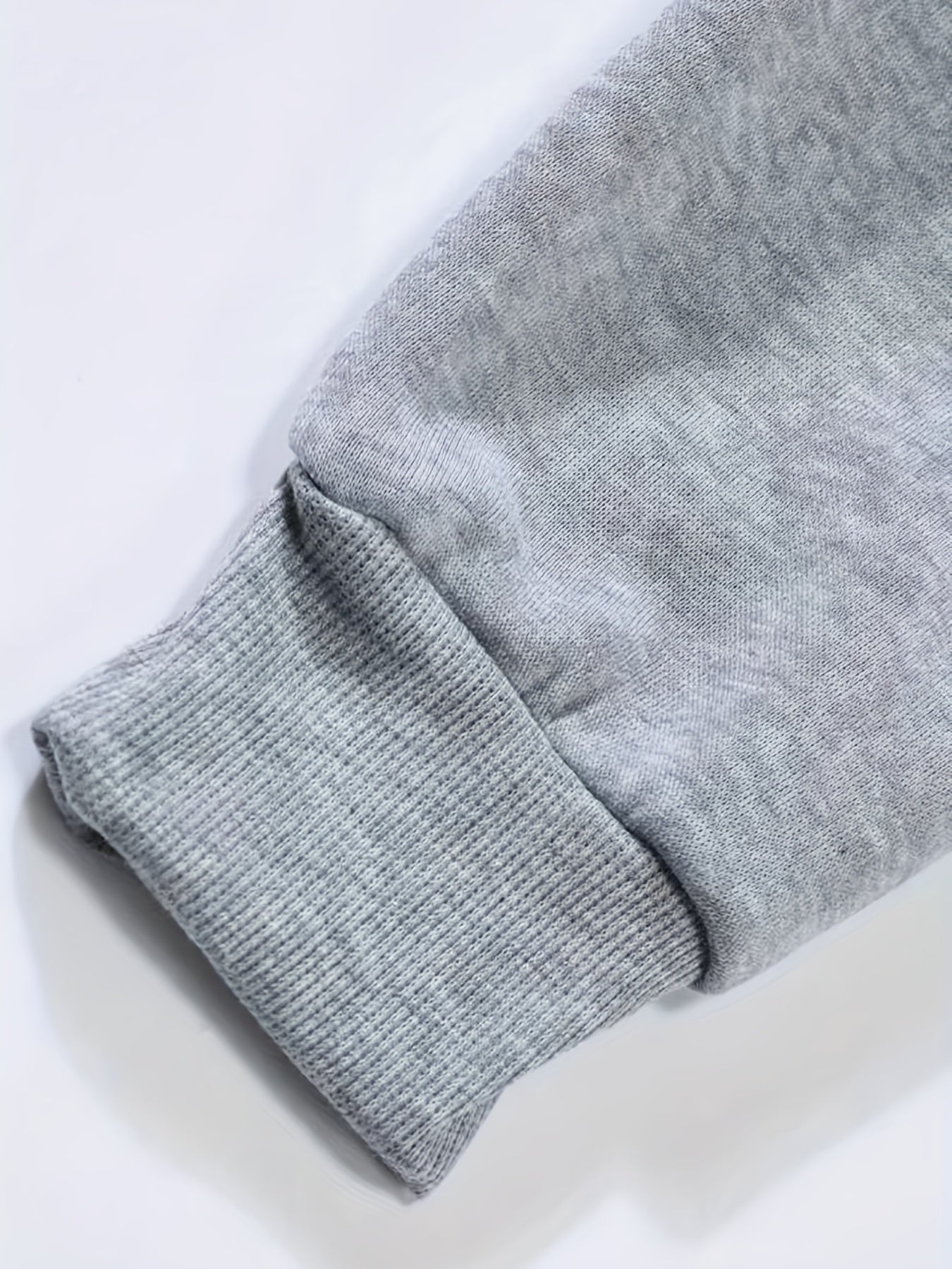 Solid Drawstring Hoodies Casual Kangaroo Pocket Long Sleeve Sweatshirt