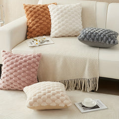 Christmas Throw Pillow Cover for Decorative Sofa Couch Bed - Cozy Soft Design