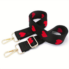 Geometric Pattern Bag Replacement Straps Handbag Shoulder Wide Adjustable Strap