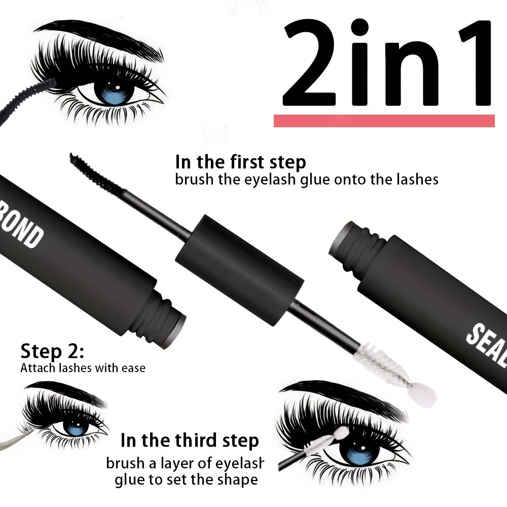 DIY Eyelash Extensions Lash Glue Bond & Seal Strong Hold Waterproof Adhesive