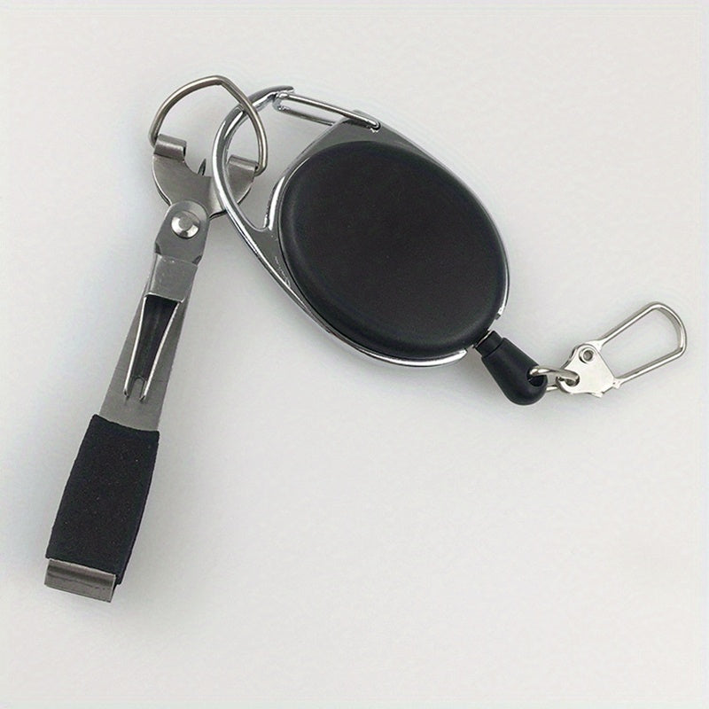 Fly Fishing Knot Tying Tool with Retractors - Hooks Lures Flies