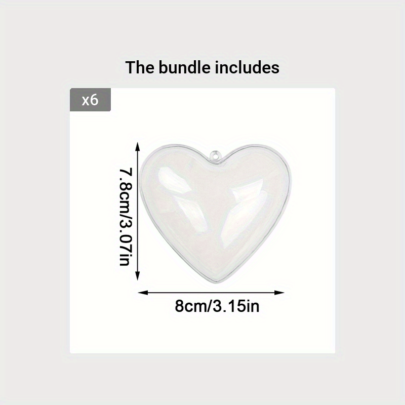 Heart Shaped Ornament Holiday Party Gift Box