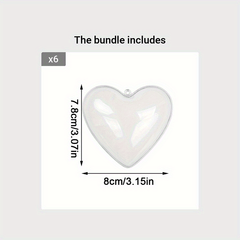 Heart Shaped Ornament Holiday Party Gift Box