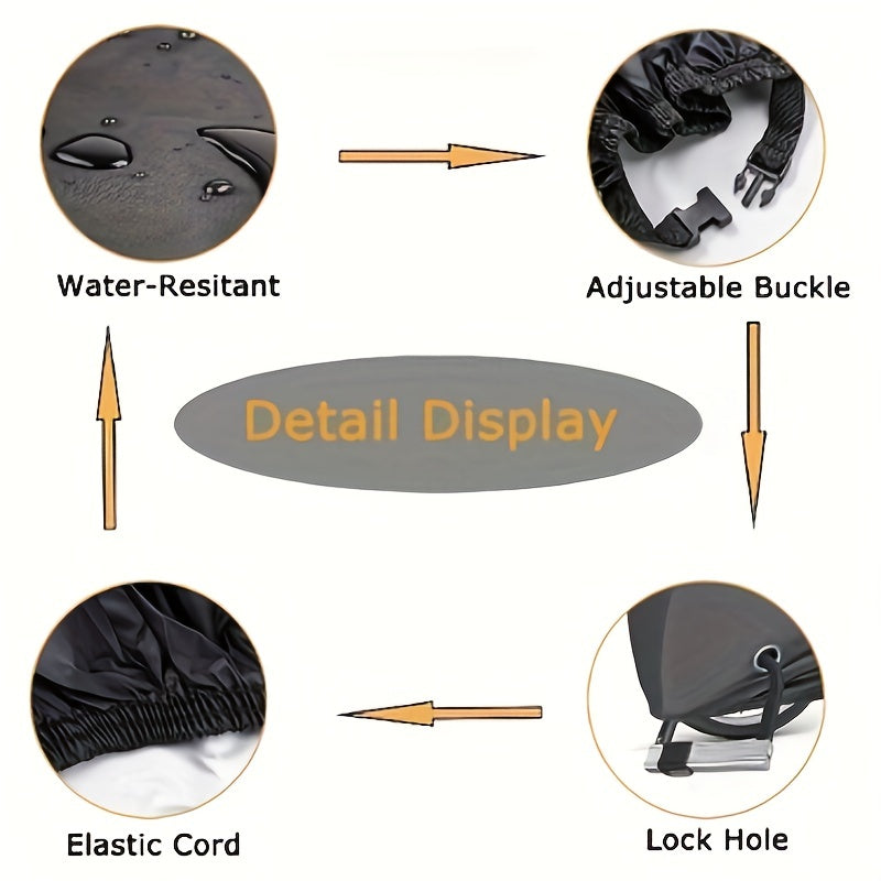 Waterproof Outdoor Bicycle Cover for 2 Bicycles