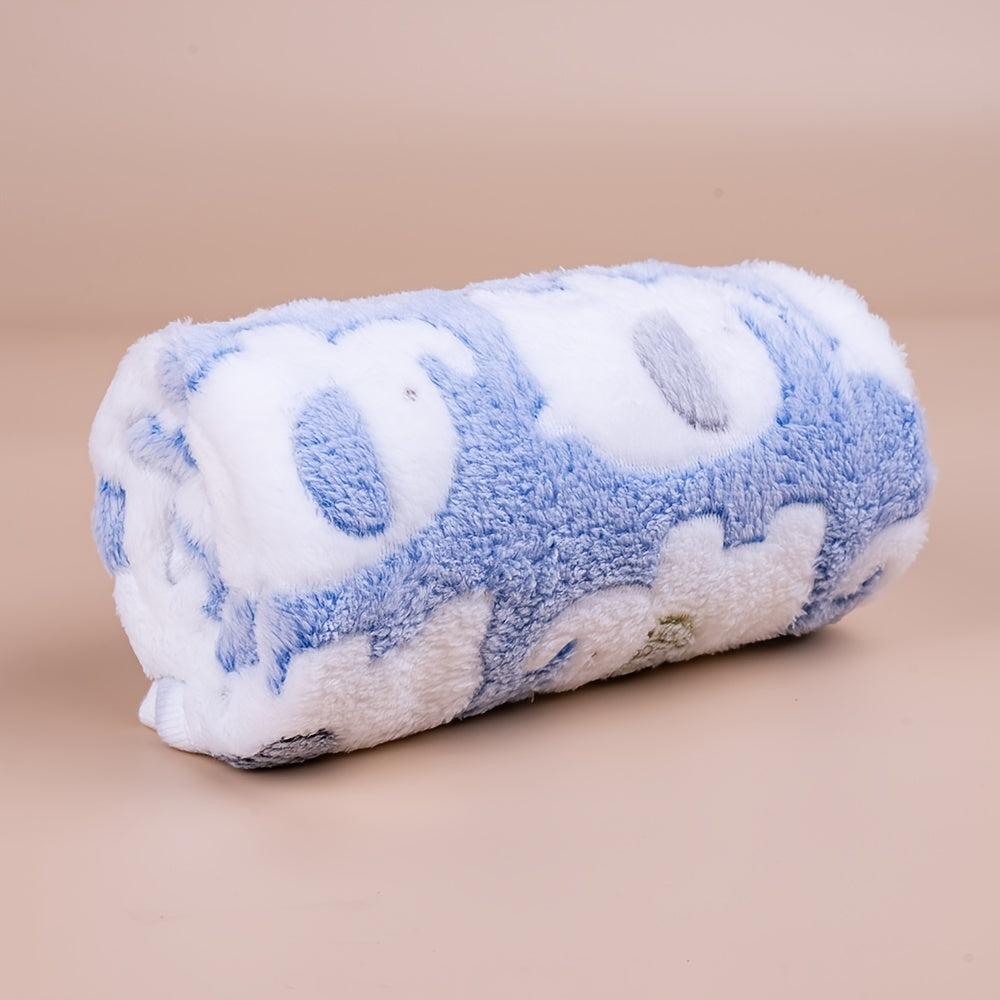 Cute Elephant Pet Blanket for Dogs & Cats, Cozy Winter Blanket for Extra Warmth