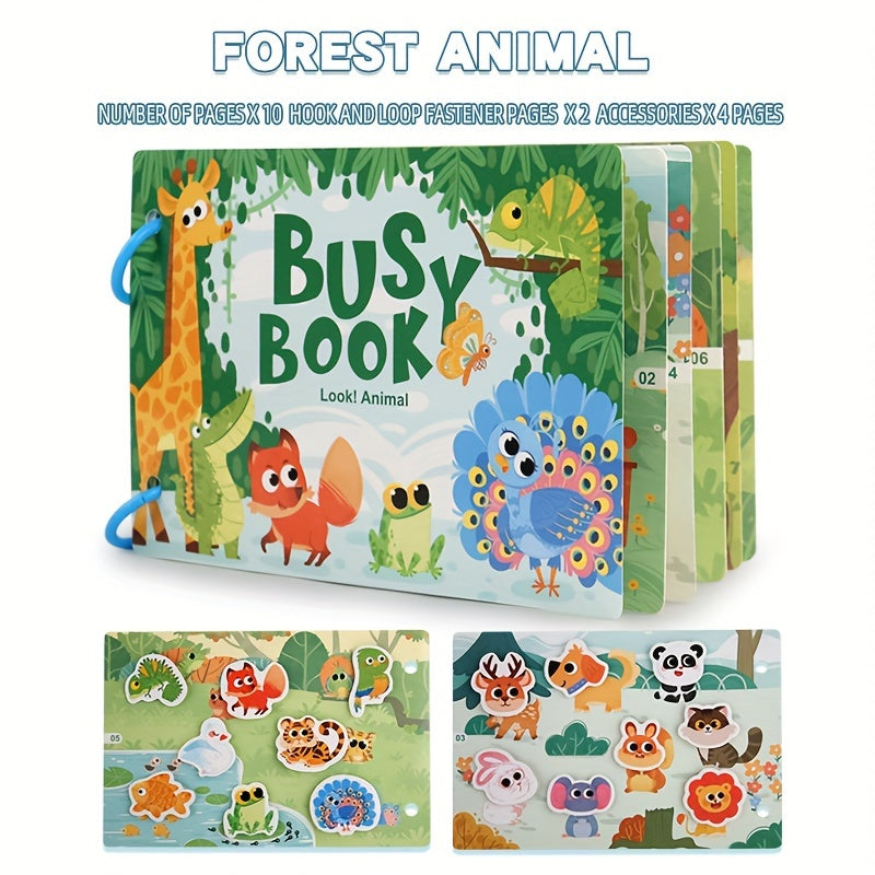 Interactive Sticker Book for Kids