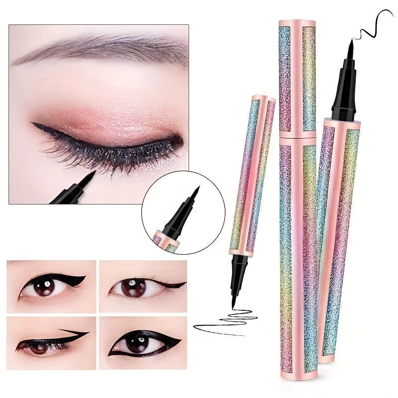 Starry Sky Eyeliner Pencil Long Lasting Waterproof Brown Makeup