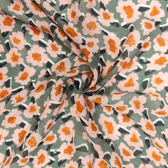 1yd Georgette Silk Fabric for DIY Clothes Pants Dress