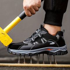 Men's Industrial & Construction Boots Casual Solid Shoes