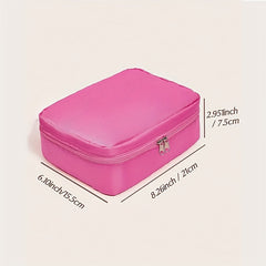 Portable Makeup Bag with Handle for Travel Toiletries Makeup Supplies