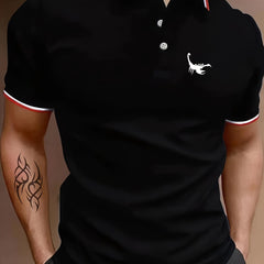 Men's Golf Shirt Short Sleeve Tennis Top