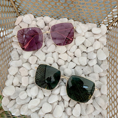 Square Frame UV Polarized Sunglasses