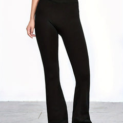 Bootcut Yoga Pants High Waist Butt Lifting Flare Pants Women's Activewear
