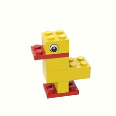 Farm Animal MOC Duck 6pcs Building Blocks DIY Toy