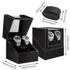 Quiet Motor Watch Winder USB Powered For Men's & Women's Watches