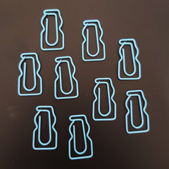 10pcs Bottle Paper Clip for Office Notes