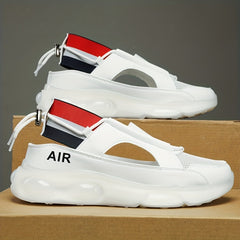 Men's Lightweight Non Slip Platform Sandals Quick Drying Beach Shoes