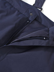Boys Winter Windproof Warm Pants Waterproof Thick Suspenders