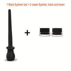 Silicone Eyeliner Brush Tool No Skip Reusable