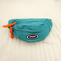 Kids Canvas Waist Bag - Casual Chest Bag for Boys