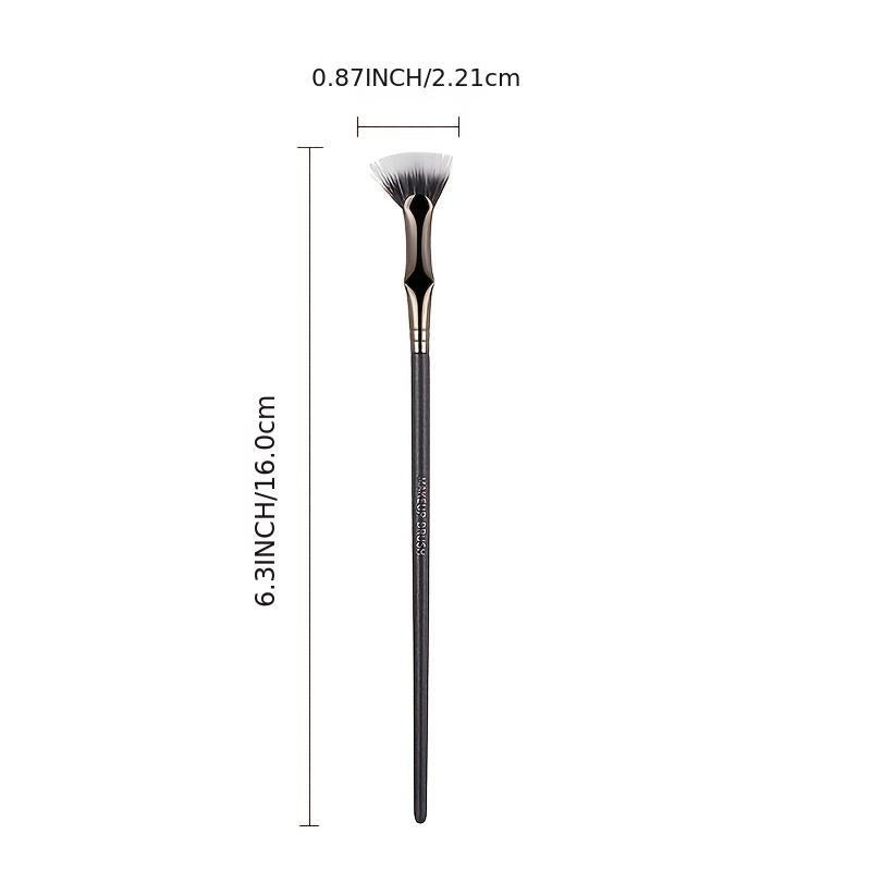 Eyelash Brush Fan Bent Lash Brush Professional Mini Fan Eyelash