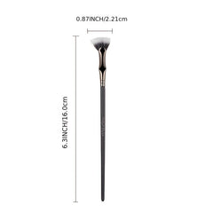 Eyelash Brush Fan Bent Lash Brush Professional Mini Fan Eyelash