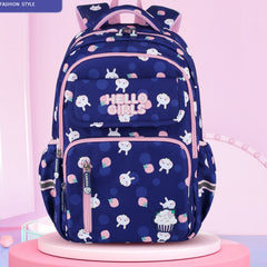 Cartoon Bunny School Bag Large Capacity Backpack for Kids