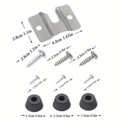 Dartboard Mounting Bracket Kit Wall Hanger Set