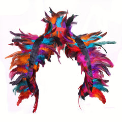 Feather Chest Harness Belt Halloween Hollow Out Body Suspenders