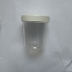 Plastic Measuring Cup With Lid 120ml Clear Scale Bait Box