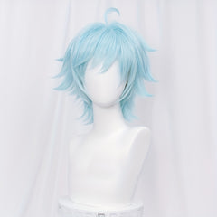 Short Light Synthetic Cosplay Wig for Halloween Party