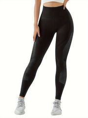 High Stretch Hollow Fitness Gym Sports Leggings High Waist Yoga Pants
