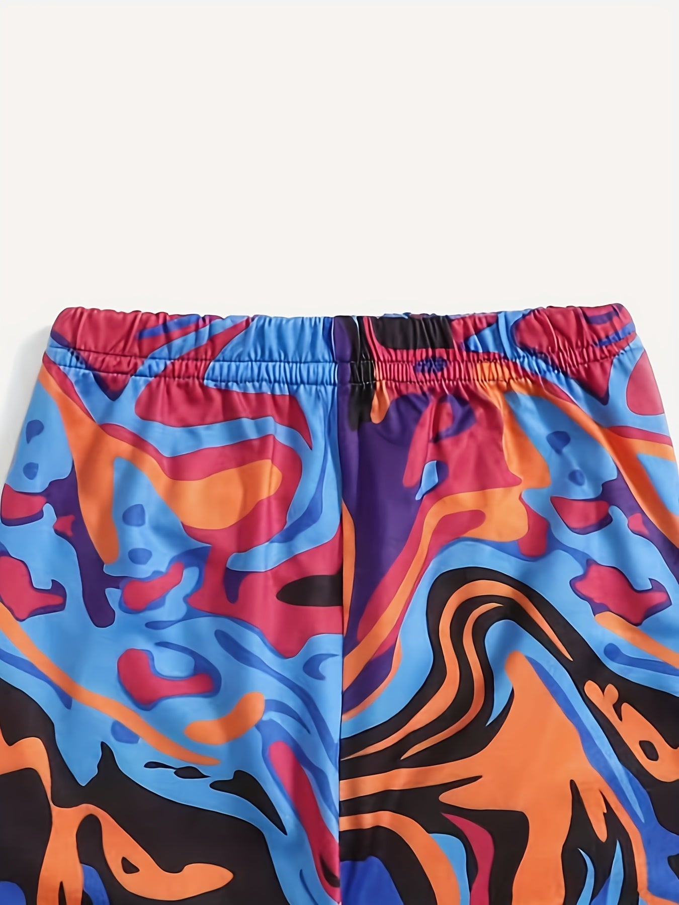 Girls Tie Dye Base Layer Shorts Breathable Comfortable Casual Leggings Pants