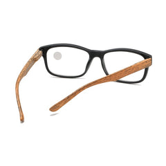 Retro Plastic Square Anti Glare Light Glasses Frame