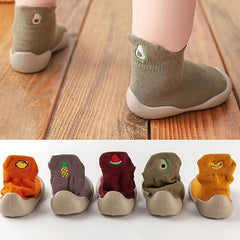 Toddler Non-Slip Sock Shoes with Fruit Print