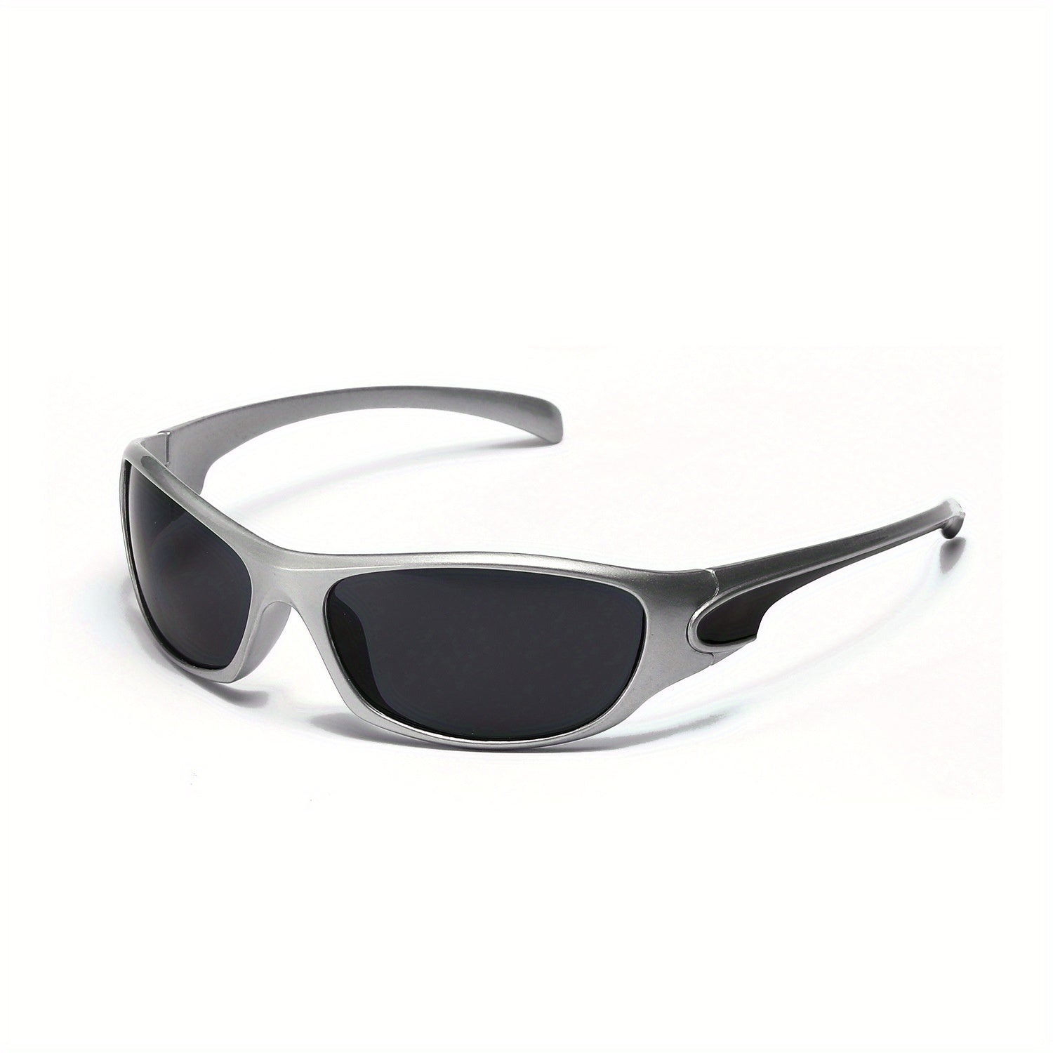 Y2K Wrap Around Sunglasses Cyberpunk Block Glasses UV400
