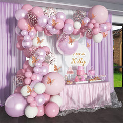 109pcs Metallic Party Scene Decoration Balloon Set Bachelorette Bridal Shower