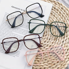Anti Light Men's Glasses Ultra Light Square Glasses
