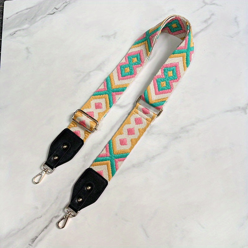 Vintage Wide Bag Strap Lightweight Accessory