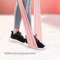 Yoga Elastic Resistance Band for Body Slimming Soft Stretching Tension Band