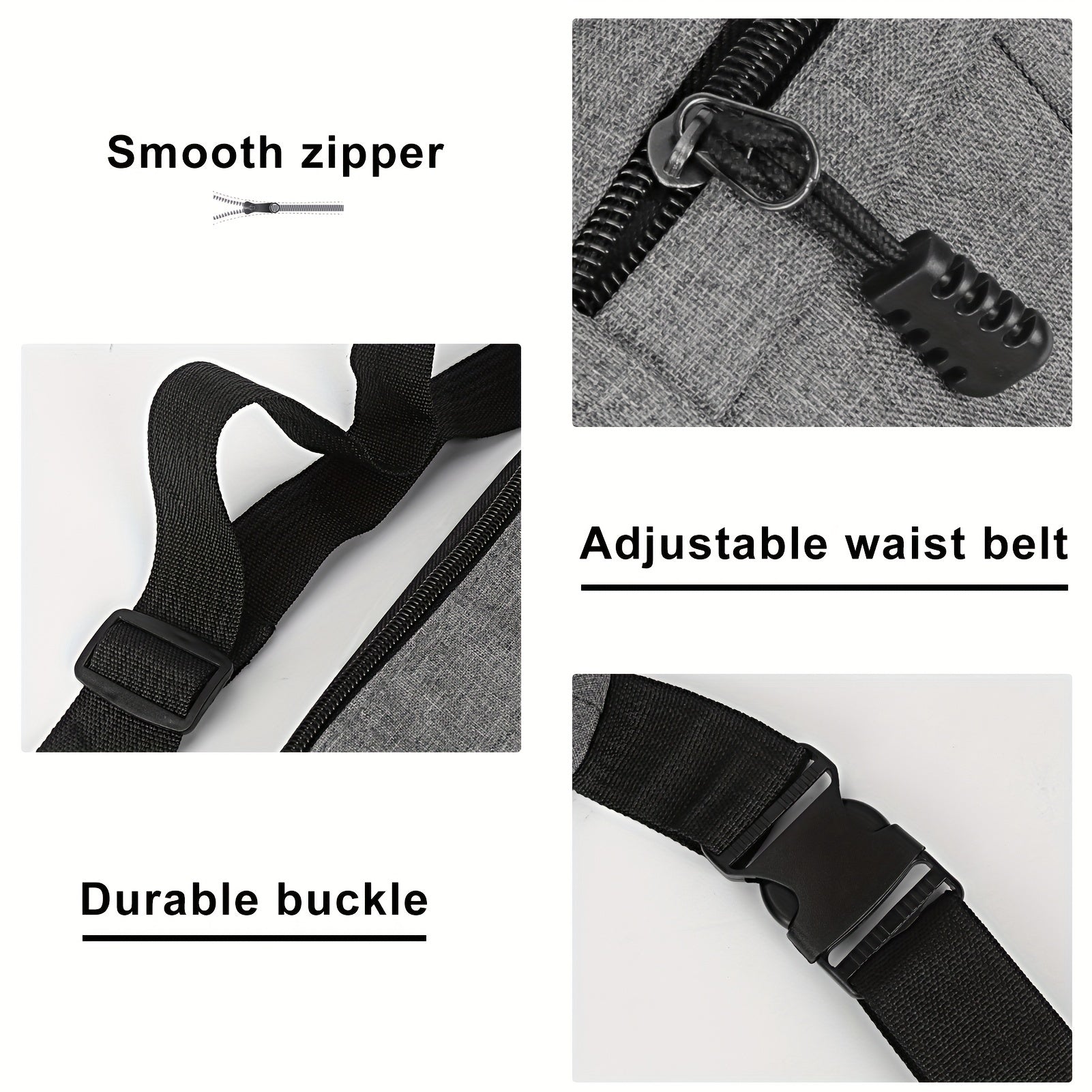 Waterproof Waist Bag Large Capacity Lightweight Outdoor Jogging Fishing Travel