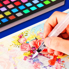 8pcs Paint Brush Set for Watercolor Gouache Acrylic Painting