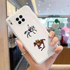 500pcs Horse Riding Stickers Waterproof Decals for Bottles Laptop Phone
