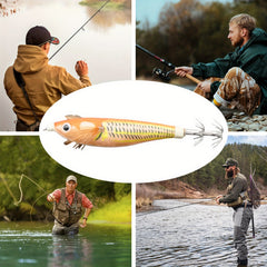 1pc 4 13 inch Artificial Shrimp Hook Fishing Tackle