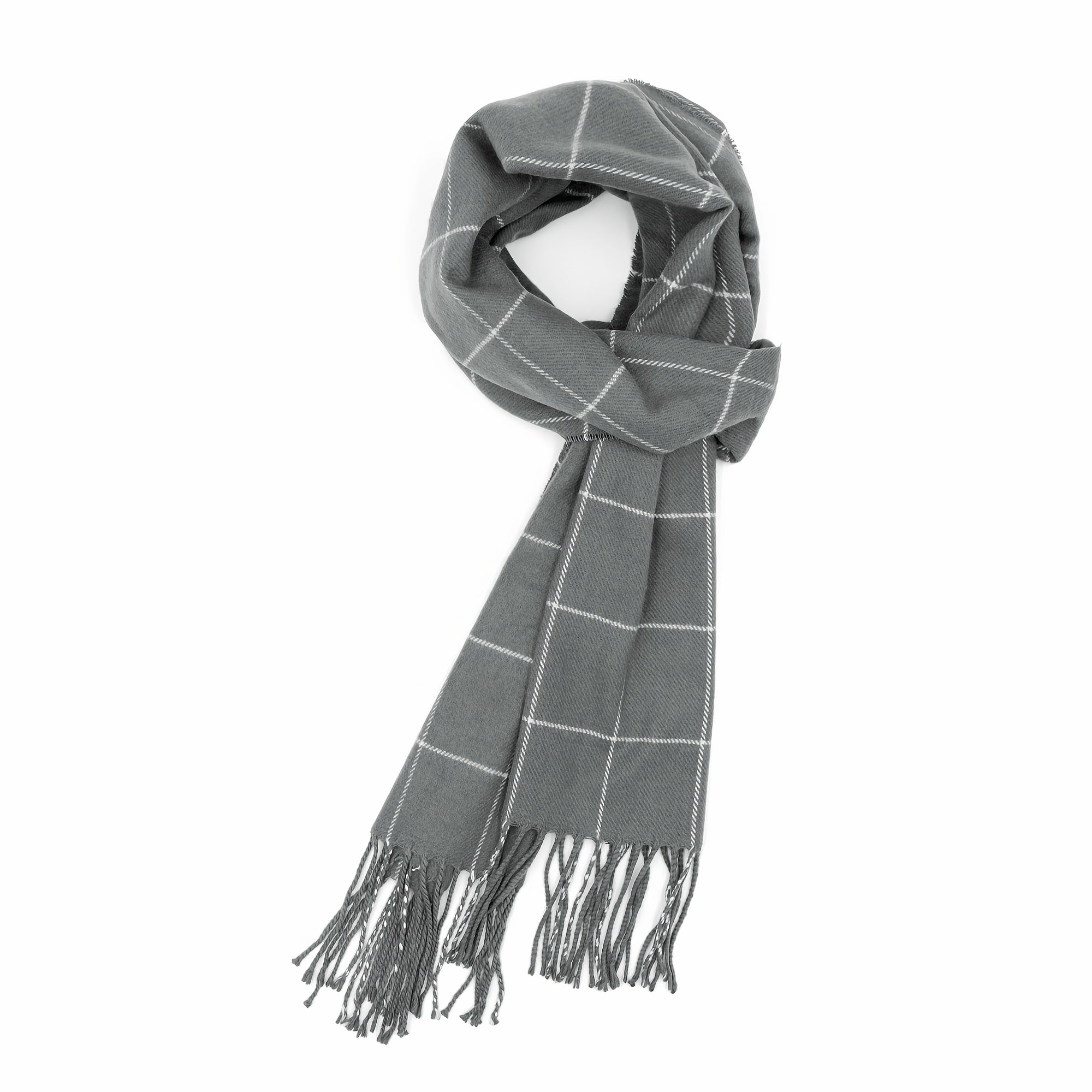 Men's Acrylic Tassel Fashion Scarf